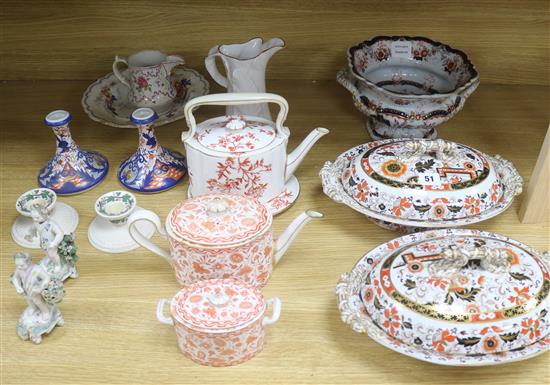 A quantity of assorted ceramics